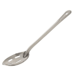 Hoffman Browne Slotted Serving Spoons, 15in, Silver, Pack Of 120 Spoons