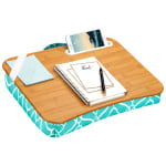 LapGear Designer Lap Desk, 17-3/4in x 13-3/4in, Aqua Trellis