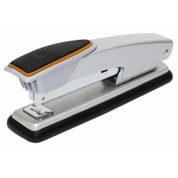 Office Depot Brand Full-Strip Metal Desktop Stapler, 25 Sheets Capacity, Silver