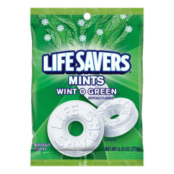 Life Savers New Wint-O-Green Mints, 6.25 Oz Bag