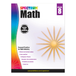 Carson-Dellosa Spectrum Math Workbook, Grade 8