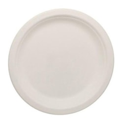 Karat Earth 7in Round Bagasse Plates, Natural, Set Of 1,000 Plates