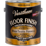 Varathane Floor Finish Polyurethane, 1 Gallon, Clear Semi-Gloss, Pack Of 2 Cans