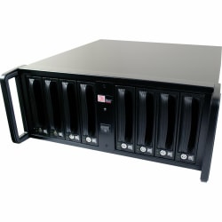 CRU RAX841-XJ 6 Gbps JBOD Rackmount Enclosure - 8 x HDD Supported - RAID Supported - JBOD RAID Levels - 8 x Total Bays - 4U - Rack-mountable