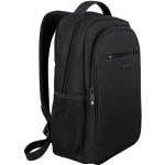 Urban Factory DAILEE Carrying Case (Backpack) for 13in to 14in Notebook - Black - Water Resistant - Nylon Body - Shoulder Strap, Trolley Strap, Handle - 17.5in Height x 12.8in Width x 6.5in Depth - Retail