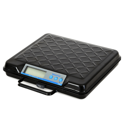 Brecknell Electromechanical Digital Bench Scale, 250-Lb Capacity, Black