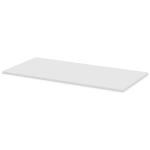 Lorell Width-Adjustable Training Table Top, 60in x 30in, White