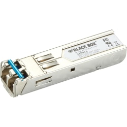 Black Box EXTR SFP EXT DIAG - (1) 1.25-Gbps SM, 1310nm, 10km, LC - For Data Networking, Optical Network - 1 x LC 1000Base-X Network - Optical Fiber - Single-mode - Gigabit Ethernet - 1000Base-X - Hot-pluggable - TAA Compliant