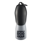 Mobile Dog Gear 25 Oz Stainless Steel Water Bottle, Gray