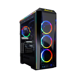 CLX SET TGMSETRXH0B83BM Liquid-Cooled Gaming Desktop PC, AMD Ryzen 9, 64GB Memory, 6TB Hard Drive/1TB Solid State Drive, Windows 10 Home