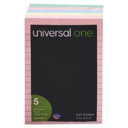 Post-it Recycled Super Sticky Notes, 3 in x 3 in, 5 Pads, 90 Sheets/Pad, 2x the Sticking Power, Wanderlust Pastels Collection, 30% Recycled