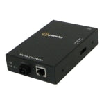 Perle S-100-S1SC40U - Fiber media converter - 100Mb LAN - 100Base-TX, 100Base-BX - RJ-45 / SC single-mode - up to 24.9 miles - 1310 (TX) / 1550 (RX) nm