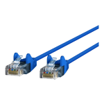 Belkin Cat.6 UTP Patch Network Cable - 1000 ft Category 6 Network Cable for Network Device - First End: Bare Wire - Second End: Bare Wire - Patch Cable - 28 AWG - Blue