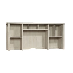 Sauder Whitaker Point Large Hutch With Storage, 36-1/4inH x 66inW x 15-1/2inD, Natural Maple