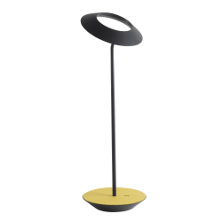 Koncept Royyo LED Desk Lamp, 17-7/16inH, Matte Black/Honeydew Felt Base Plate