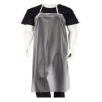 KNG Dishwashing Apron, 12-mil Vinyl, One Size, Clear