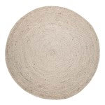 Anji Mountain Kerala Natural Jute Rug, 8ft, Ivory