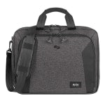 Solo New York Voyage Briefcase With 15.6in Laptop Pocket, Gray