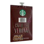 Flavia Starbucks Caffe Verona Coffee Freshpacks, Dark Roast, 0.32 Oz, Case Of 76 Freshpacks