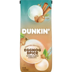 Dunkin Donuts Eggnog Spice Ground Coffee, Medium Roast, 11 Oz Bag