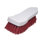 Carlisle Sparta Cutting Board Brush, 6in, Red