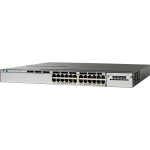 Cisco Catalyst WS-C3750X-24P-S Layer 3 Switch - 24 Ports - Manageable - Gigabit Ethernet, Fast Ethernet - 10/100/1000Base-T, 10/100Base-TX - Refurbished - 3 Layer Supported - PoE Ports - 1U High - Rack-mountable - Lifetime Limited Warranty