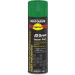 Rust-Oleum Hard Hat High Performance V2100 System Rust Preventive Enamel Farm Equipment Spray Paint, 15 Oz, Gloss JD Green, Case Of 6 Cans