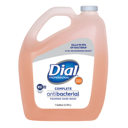 Dial Complete Antibacterial Foam Hand Wash Soap, Original Scent, 128 Oz Bottle