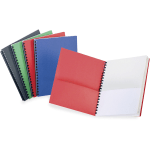 TOPS Letter Pocket Folder - 8 1/2in x 11in - 200 Sheet Capacity - 8 Internal Pocket(s) - Paper, Plastic - White, Assorted - 1 Each