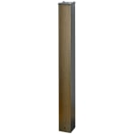 Mail Boss In Ground Mailbox Post, 43inH x 4inW x 4inD, Bronze