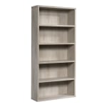 Sauder Optimum 73-1/2inH 5-Shelf Bookcase, Chalked Chestnut