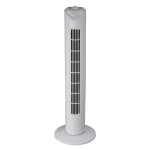 Optimus Adjustable Oscillating Tower Fan, 32in x 6in