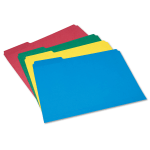 SKILCRAFT Color File Folders, 1/3 Cut, Letter Size, Assorted Colors, Pack Of 24 (AbilityOne 7530-01-484-0006)