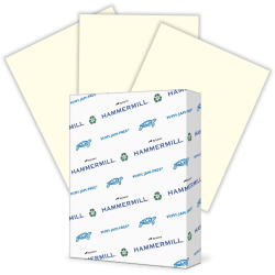 Hammermill Fore Super-Premium Color Copy Paper, Pink, Legal (8.5in x 14in), 500 Sheets Per Ream, 20 Lb, 30% Recycled