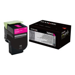 Lexmark 70C0H30 High-Yield Magenta Toner Cartridge