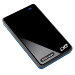 CMS Products CE-Secure DiskVault 320GB External Hard Drive, 32MB Cache, USB 3.0, Black