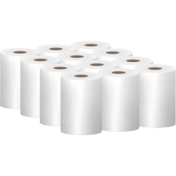 Scott Hardwound 1-Ply Paper Towels, 60% Recycled, 400 Sheets Per Roll, Pack Of 12 Rolls