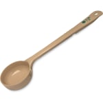 Carlisle Measure Miser Solid Long-Handle Measuring Spoons, 4 Oz, Beige, Pack Of 12