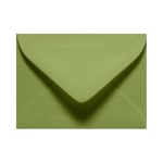 LUX Mini Envelopes, #17, Gummed Seal, Avocado Green, Pack Of 50