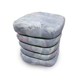 Pro-Clean Basics Terry Rags, Assorted Sizes, Assorted Colors, 1,000-Lb Pallet