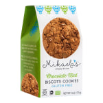 Mikaelas Simply Divine Biscotti Cookies, Chocolate Mint, 6 Oz, Box Of 8