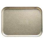 Cambro Camtray Rectangular Serving Trays, 15in x 20-1/4in, Desert Tan, Pack Of 12 Trays