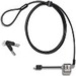 Lenovo Kensington MiniSaver Cable Lock - Keyed Lock - Steel - 6 ft - For Tablet, Notebook, Desktop Computer, Monitor, Docking Station