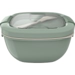 Bentgo Salad Lunch Container, 4in x 7-1/4in, Khaki Green