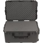 SKB Cases iSeries Large Protective Case With Cubed Foam And Wheels, 29in x 18in x 14in, Black