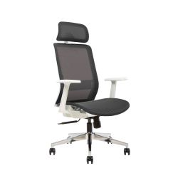 South Shore Annexe Acrylic Office Chair With Wheels, Translucent