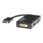 Tripp Lite DisplayPort 1.2 to VGA / DVI / HDMI Converter Adapter 4K @ 60Hz