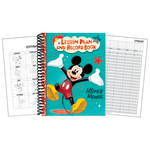 Eureka 40-Week Lesson Plan And Record Books, 8 1/2in x 11in, Mickey, Pack Of 2