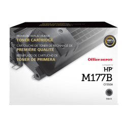 Office Depot Brand Remanufactured Black Toner Cartridge Replacement for HP 130A, OD130AB