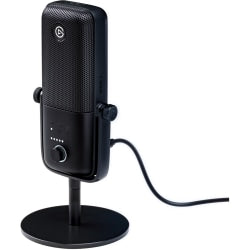 Elgato Wave:3 Wired Electret Microphone - 70 Hz to 20 kHz - Cardioid - Desktop, Stand Mountable - USB Type C